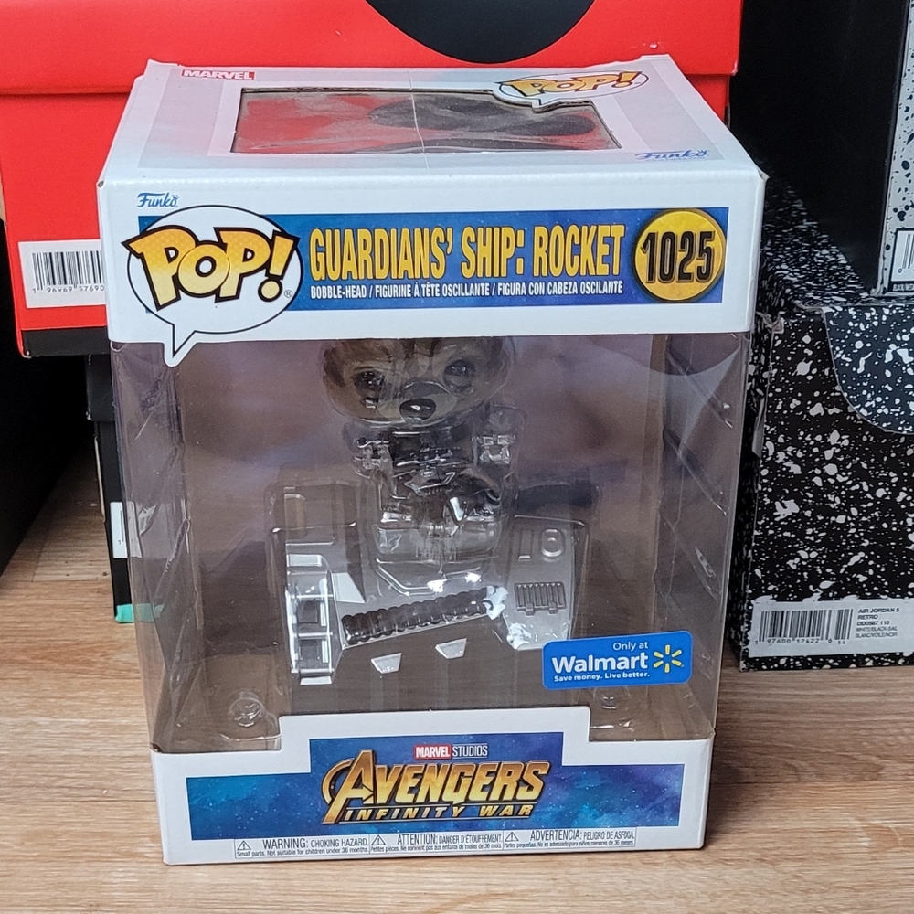 Funko Pop! Guardians Ship: Rocket #1025 - Avengers Infinity War WalMart Exclusiv